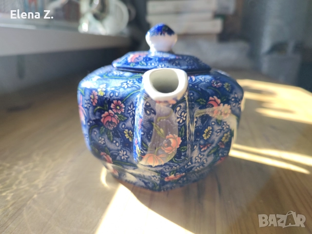 Винтидж чайник на Sadler Chintz Ringtons, снимка 3 - Други ценни предмети - 52411713