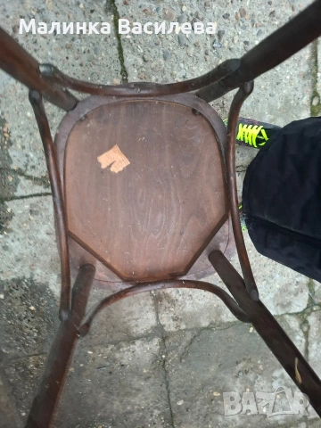 винтидж стол, снимка 5 - Столове - 53477114