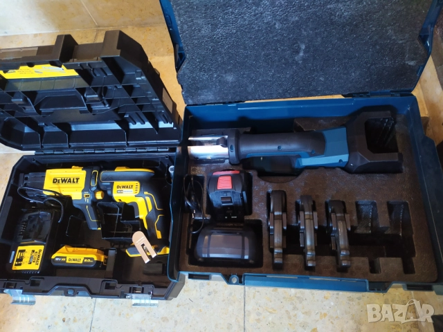 Като нови - радиална преса Bosch и Винтоверт Dewalt за гипсокартон, снимка 6 - Винтоверти - 52107196
