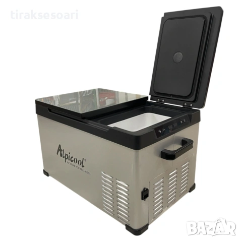 Alpicool CD35 хладилна кутия с фризер Bluetooth 22L 12V 24V 220V компресорен авто хладилник