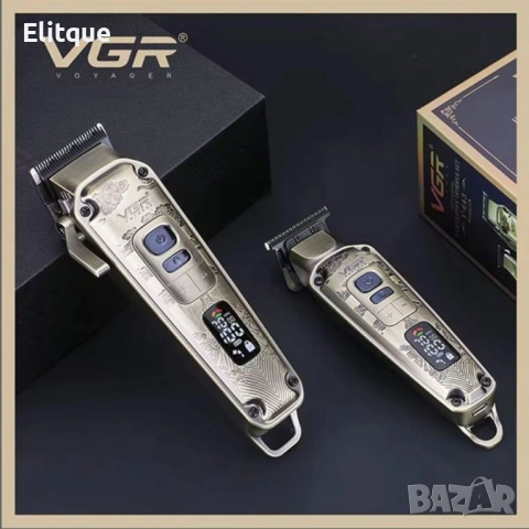 Професионален Тример и Машинка за Подстригване с Метален Корпус