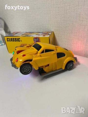 Трансформер Кола - Робот с пушек - RACING CAR, снимка 7 - Коли, камиони, мотори, писти - 52795152