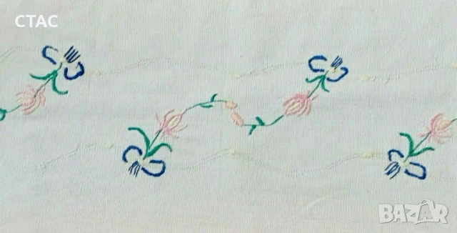 Автентично ,битово каре ,с фолклорни мотивиот70-те год, снимка 6 - Декорация за дома - 51284979