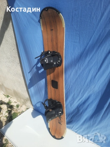 сноуборд  Nano Banana Limited  157 W см. с автомати, снимка 6 - Зимни спортове - 53623626