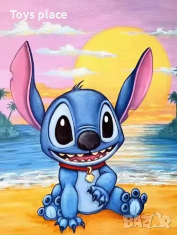 20*30см Диамантен гоблен Лило и Стич Lilo and Stitch 