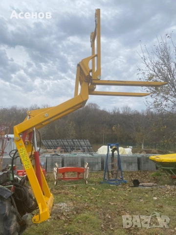 Багер Челен заден товарач за задна предна навесна система Ilmer HS-125, снимка 5 - Селскостопанска техника - 51919938