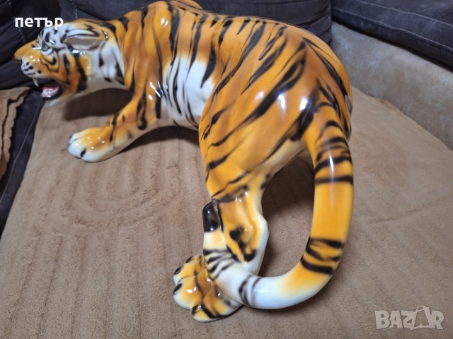 Порцеланов Тигър, снимка 9 - Статуетки - 51897536