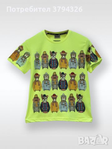Детска памучена тениска за момче CEGISA, снимка 2 - Детски тениски и потници - 46456041