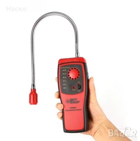 Детектор за теч на запалими газове, метан, пропан бутан, газ и други, снимка 2 - Аксесоари и консумативи - 53465260