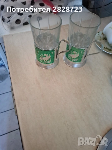 продавам подстакани, снимка 2 - Антикварни и старинни предмети - 54118858