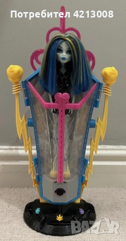 Monster High / Монстър Хай Freaky Fusion станция с кукла Франки