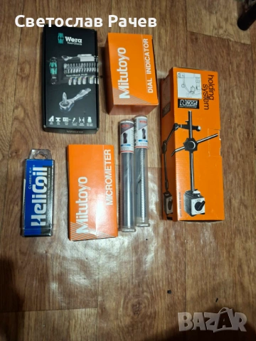 mitutoyo Микрометър, снимка 7 - Шублери - 53739273