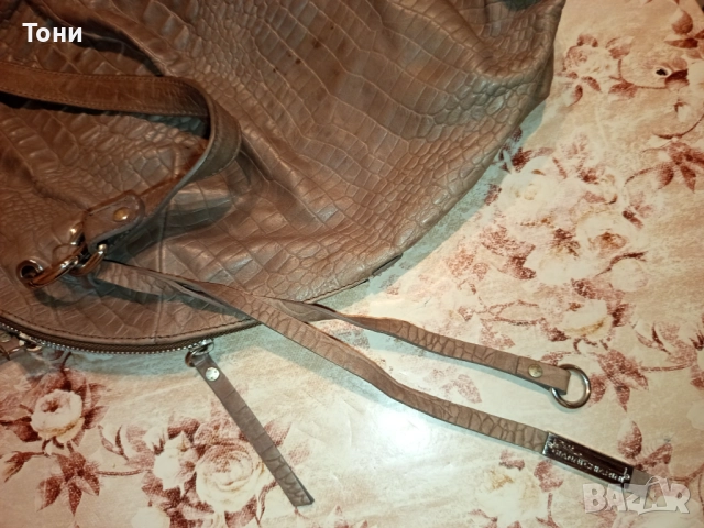 GIANNI CHIARINI Оригинал Нова Дамска Чанта Изцяло от Естествена Кожа , снимка 12 - Чанти - 52418714