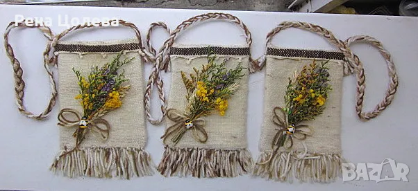 Битова торбичка за стена, снимка 3 - Антикварни и старинни предмети - 50432431