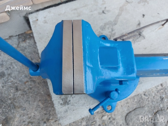 Професионално немско стоманено въртящо менгеме , снимка 8 - Менгемета - 51455665