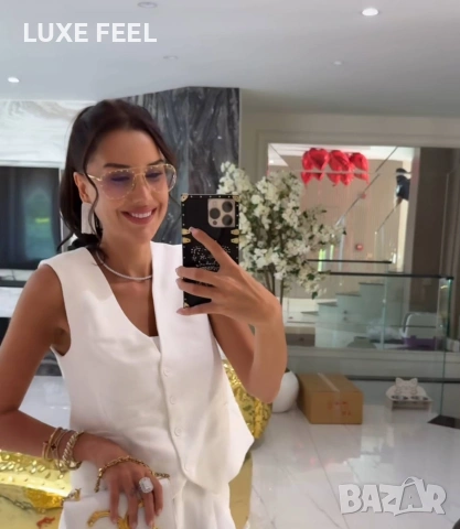 CARTIER 💎 Дамски Слънчеви Очила , снимка 9 - Слънчеви и диоптрични очила - 53289210