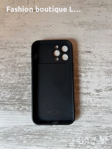 Кейс / калъф за айфон 13 про макс черна силиконова гума с тюркоазени мандали 💙, снимка 3 - Калъфи, кейсове - 52088796