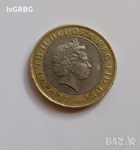 2 паунда Великобритания 2006 Юбилейна монета Изъмбард Кингдъм Брунел, кралският мост Алберт