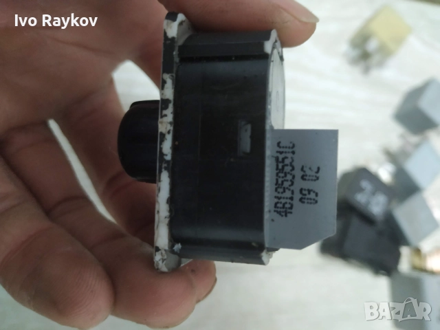 Бутон , копче огледала за Audi A6 S6 C5 4B , 4B1959551C, снимка 5 - Части - 52343884