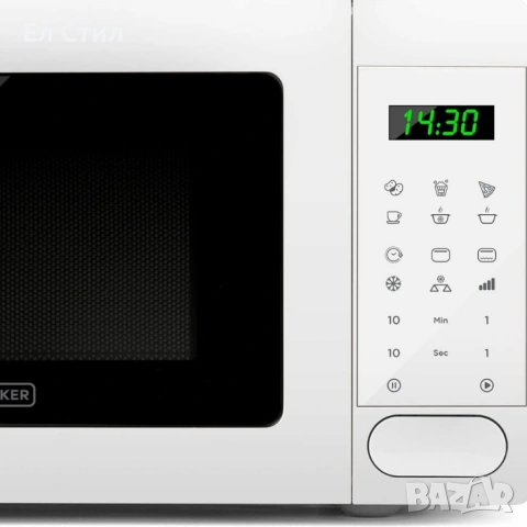 Микровълнова с грил Black+Decker BXMZ701E , снимка 3 - Микровълнови - 53880410