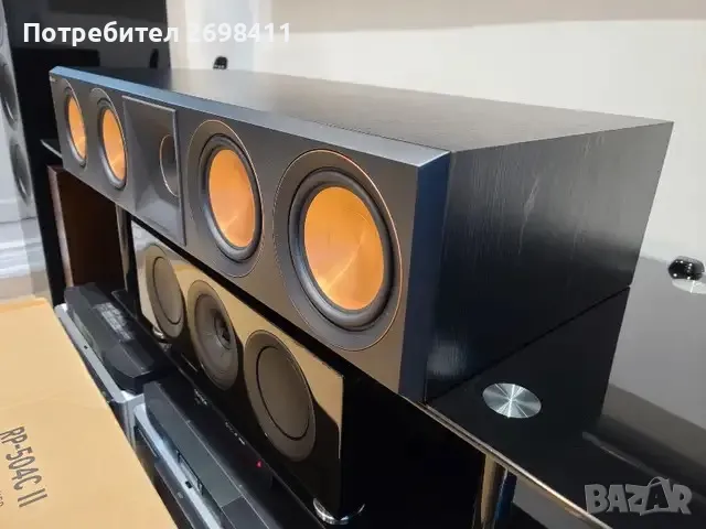 Klipsch RP504C II централна тонколона, снимка 5 - Тонколони - 48121526