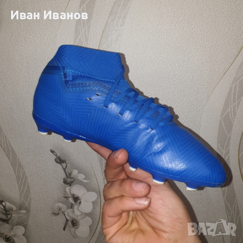 бутонки  Adidas Nemeziz 18.3 FG J  номер 35,5-36, снимка 14 - Футбол - 41147786