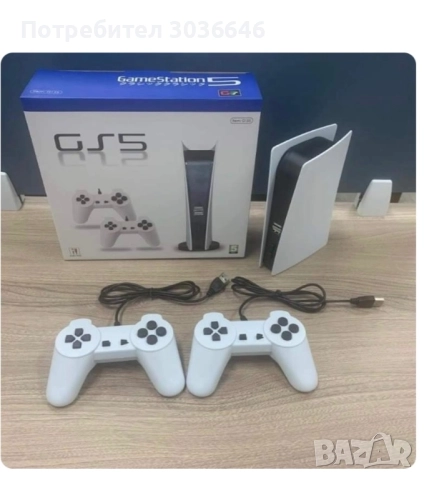 Мини конзола с 2 джойстика и 200 вградени игри PST1, снимка 2 - Други игри и конзоли - 52753569