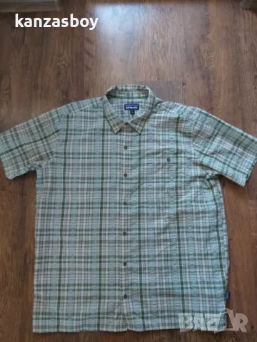 Patagonia M'S Puckerware Men's Shirt - страхотна мъжка риза КАТО НОВА 2ХЛ, снимка 5 - Ризи - 46839078