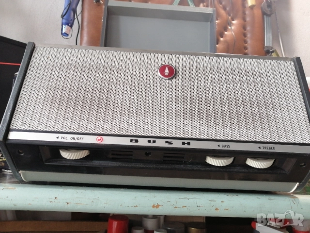 Ретро, лампов грамофон BUSH MONARCH SRP31D, снимка 12 - Грамофони - 51854765