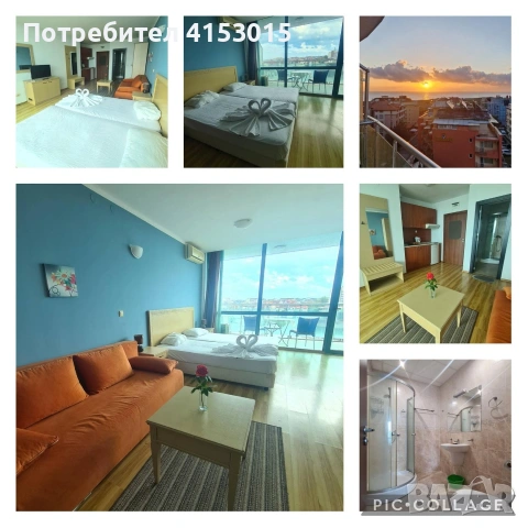 Primorsko del sol -частни студиа и апартаменти, снимка 9 - Квартири, нощувки - 53635847