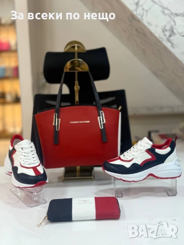 Tommy Hilfiger Дамски Маратонки👟Дамски Спортни Обувки Томи Хилфигер Код SK681, снимка 8 - Маратонки - 53128109