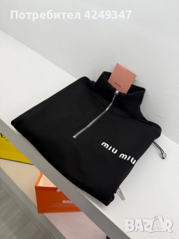 Суичър miu miu , снимка 2 - Суичъри - 52950232