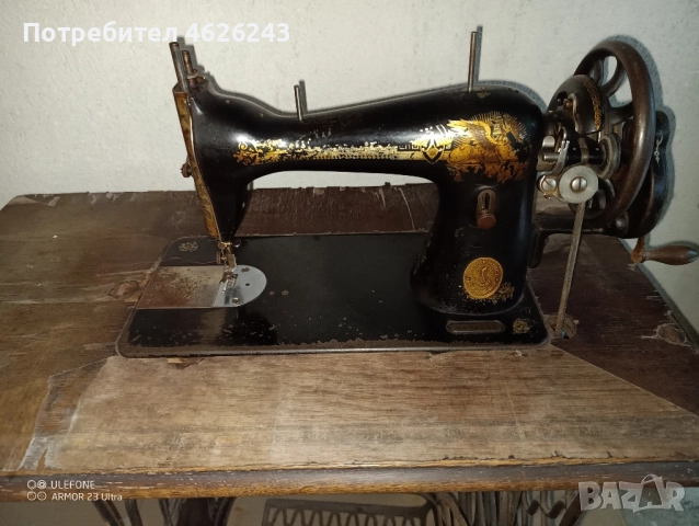 крачна шевна машина, снимка 2 - Антикварни и старинни предмети - 52464748