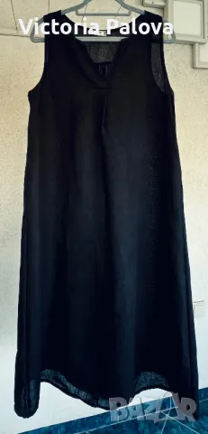 Свободна ленена рокля WILLIAM DE FAYE Франция, снимка 4 - Рокли - 50326949