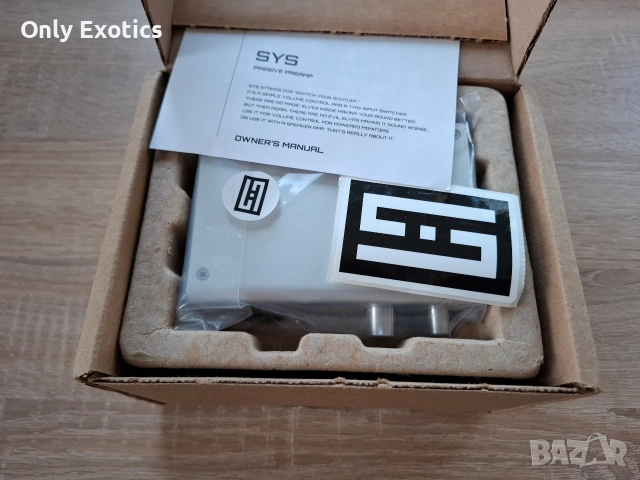 Schiit SYS passive attenuator 