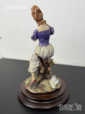 Порцеланова фигура на Сартори / Sartori /  Capodimonte. №7962, снимка 3 - Колекции - 53856523