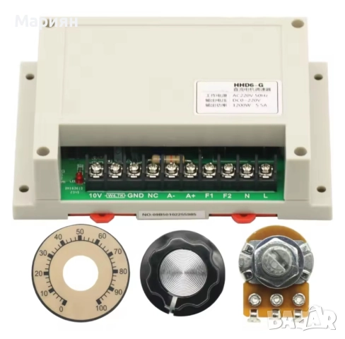 Регулатор за DC мотори. вход АС изход DC