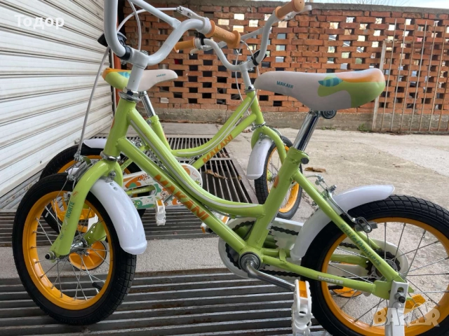 Детски велосипед 14" Makani - Pali Green - 2 бр.