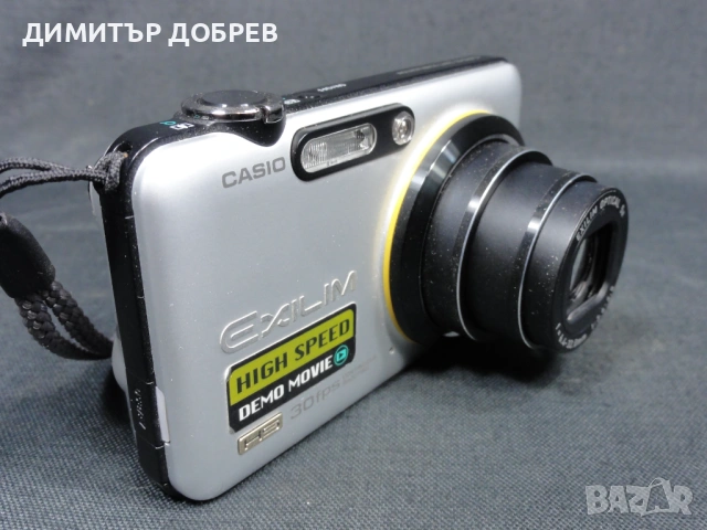 ЦИФРОВ ФОТОАПАРАТ CASIO EXILIM EX-FC100 9,1MP CMOS DIGITAL CAMERA, снимка 5 - Фотоапарати - 53709786