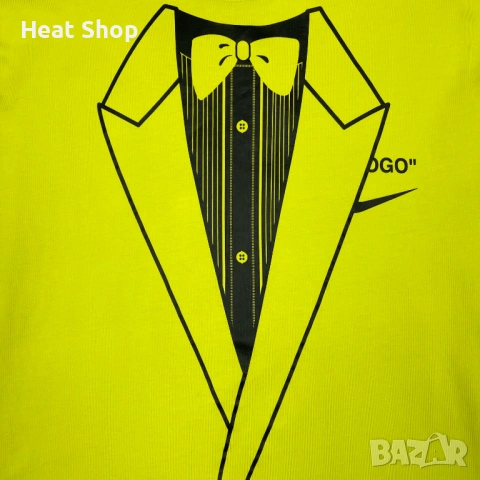 Мъжка тениска Nike x Off-White NRG А6 T-Shirt, снимка 2 - Тениски - 54223389