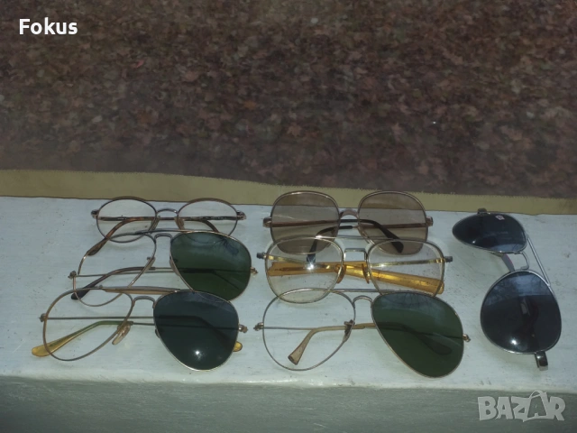 Лот слънчеви очила Ray Ban BL , American Optical и други, снимка 2 - Антикварни и старинни предмети - 53511266