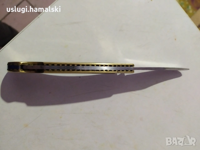 Винтидж джобен/сгъваем нож, снимка 5 - Антикварни и старинни предмети - 53276633