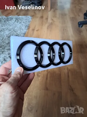 ПРЕДНА И ЗАДНА емблема AUDI 273mm / 192mm AUDI A3 A4 A5 A6 A7 Q2 Q3 Q5 Q7 T, снимка 2 - Аксесоари и консумативи - 47205700