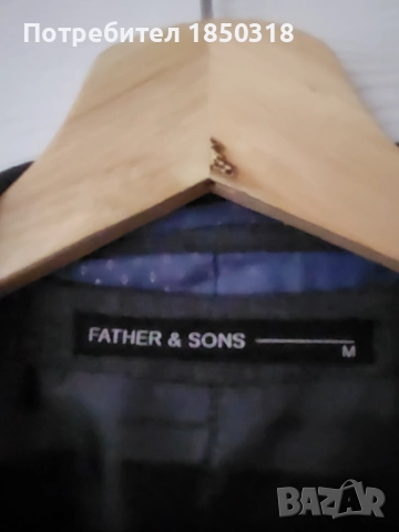 Мъжки костюм 3 части FATHER & SONS, снимка 3 - Костюми - 52134030