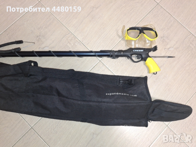 Харпун Cressi Sioux – ластичен, отличен за подводен риболов, снимка 2 - Такъми - 54172560