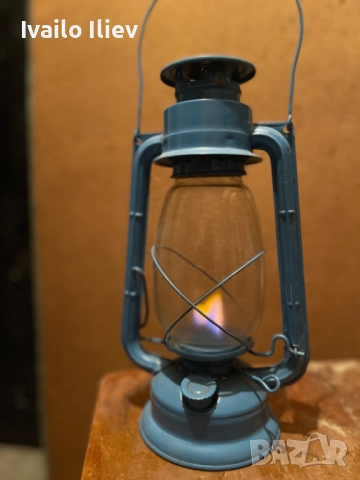 Стара газова лампа, снимка 2 - Антикварни и старинни предмети - 52657995