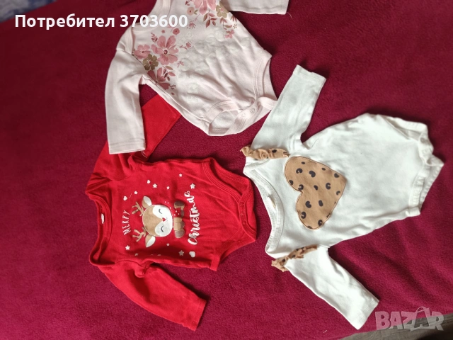 Бебешки дрехи , снимка 9 - Бодита за бебе - 54038651