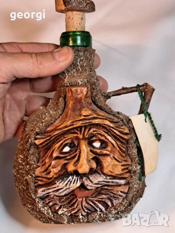 немска декоративна бутилка 28/6, снимка 6 - Декорация за дома - 52026012