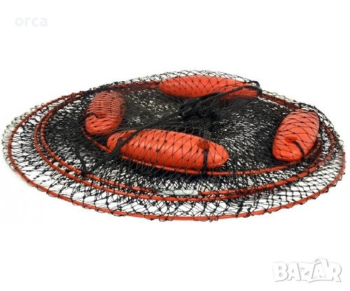 Живарник с поплавъци Kamasaki Rapid Black за лодка 40x40 50x80, снимка 2 - Такъми - 53826876