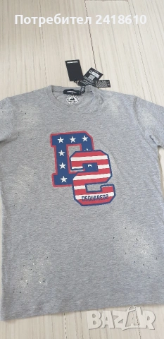 DSQUARED2 Made In Italy Mens Size M НОВО! ОРИГИНАЛ! Мъжка Тениска!, снимка 4 - Тениски - 54022789